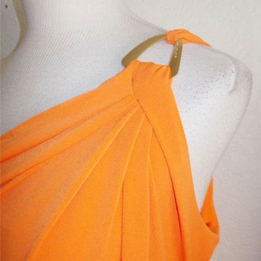 MICHAEL MICHAEL KORS VIVID ORANGE TOP - XL - Picture 5 of 8